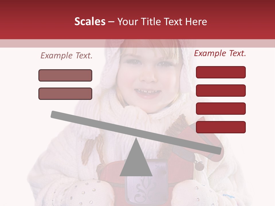 Weather White Smiling PowerPoint Template