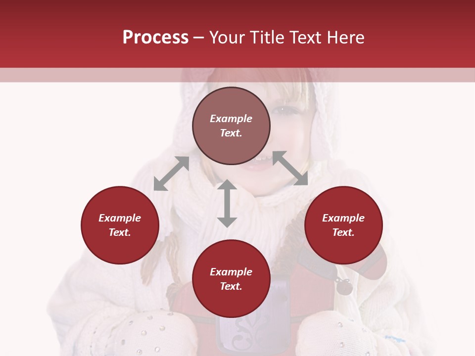 Weather White Smiling PowerPoint Template