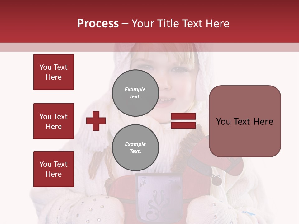 Weather White Smiling PowerPoint Template