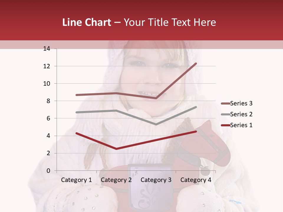Weather White Smiling PowerPoint Template