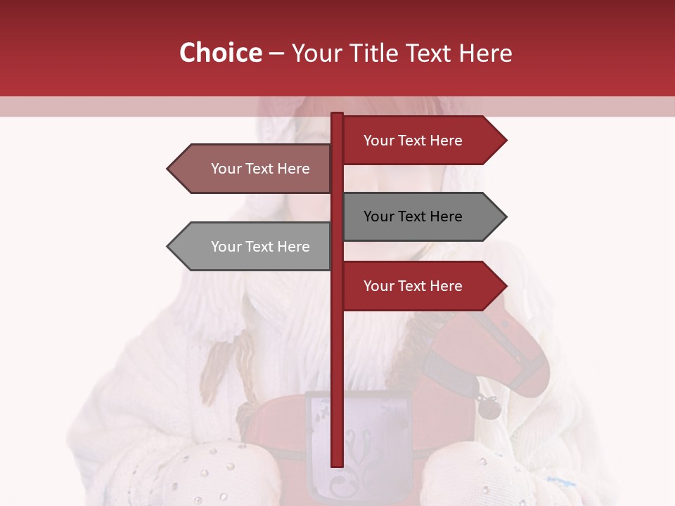 Weather White Smiling PowerPoint Template