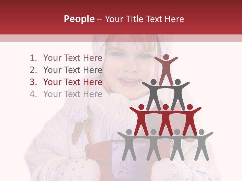 Weather White Smiling PowerPoint Template