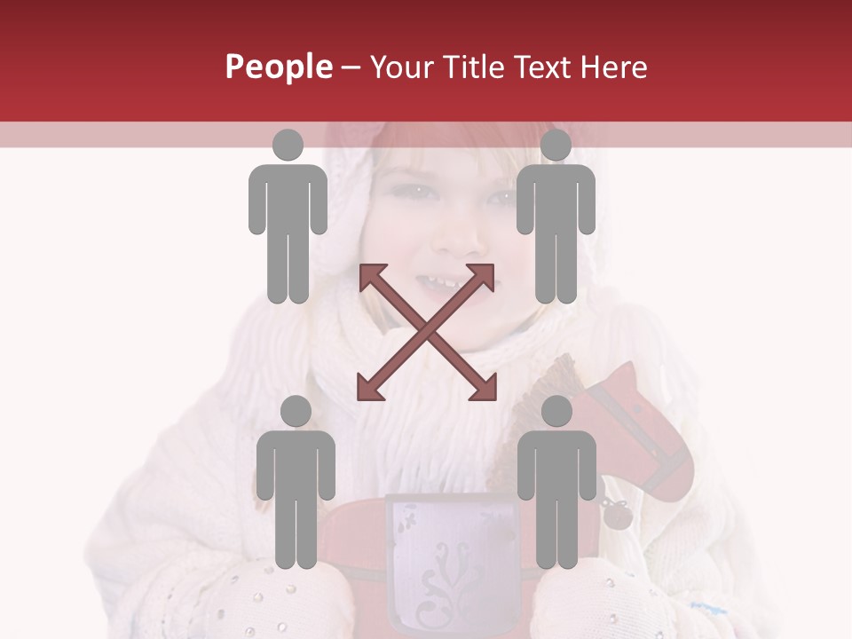 Weather White Smiling PowerPoint Template