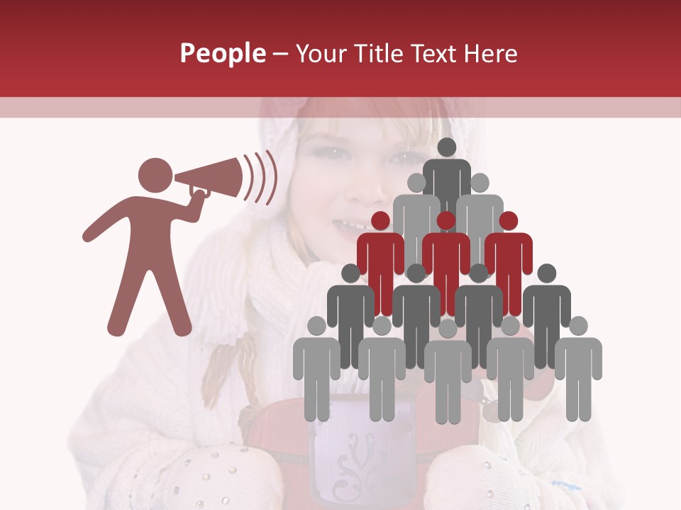 Weather White Smiling PowerPoint Template