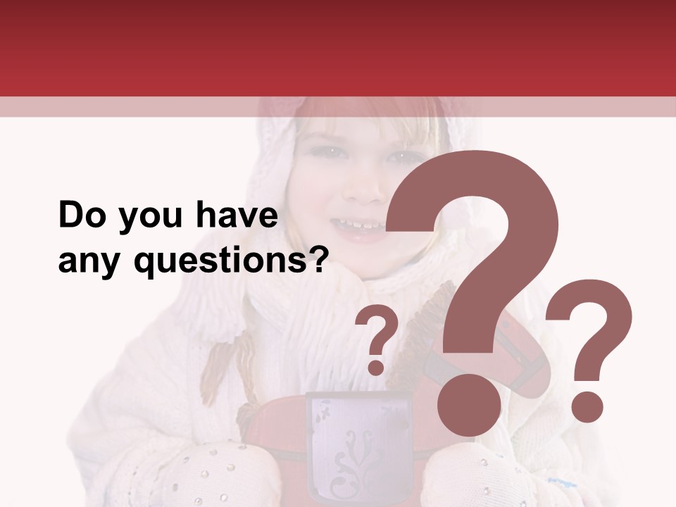 Weather White Smiling PowerPoint Template