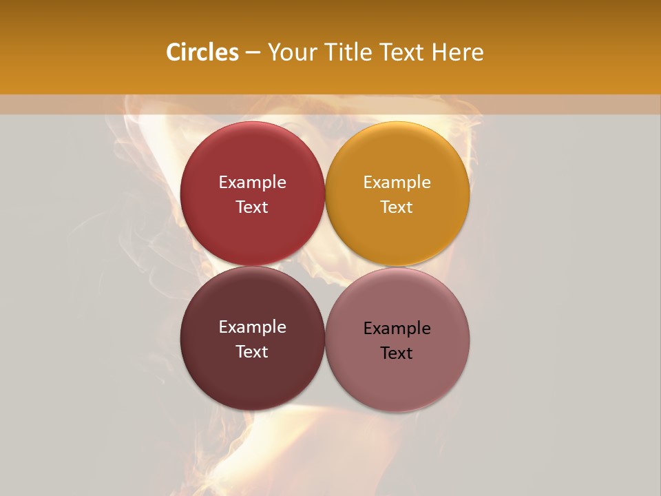 Black Glowing Activity PowerPoint Template