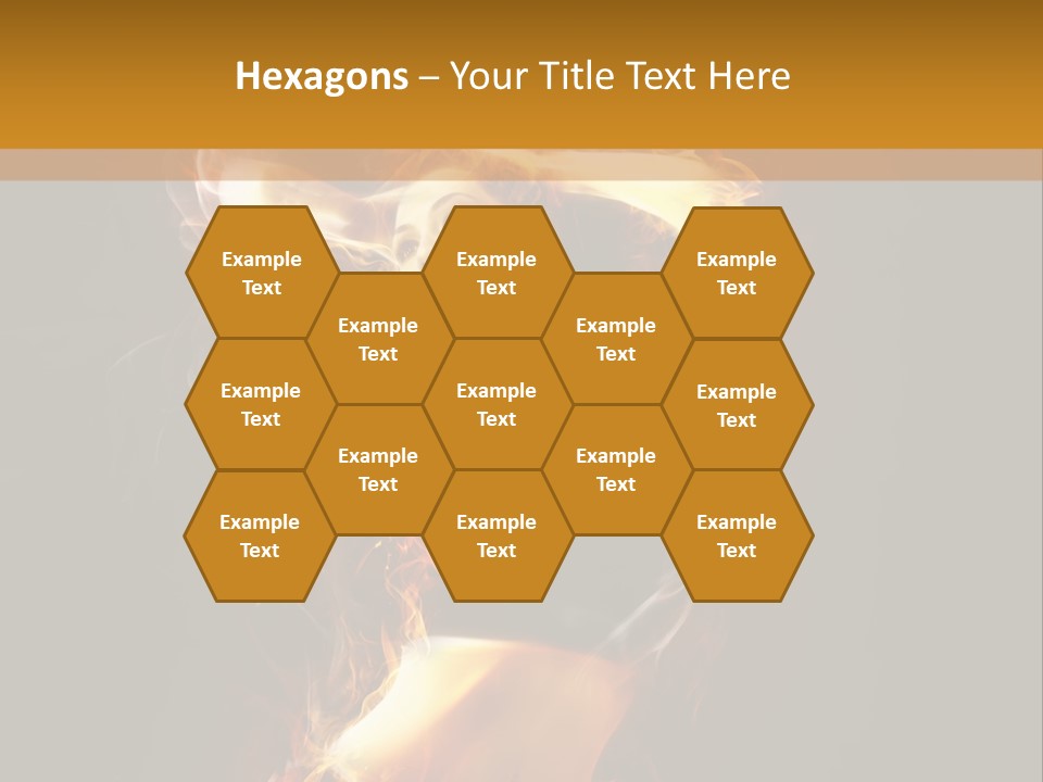 Black Glowing Activity PowerPoint Template