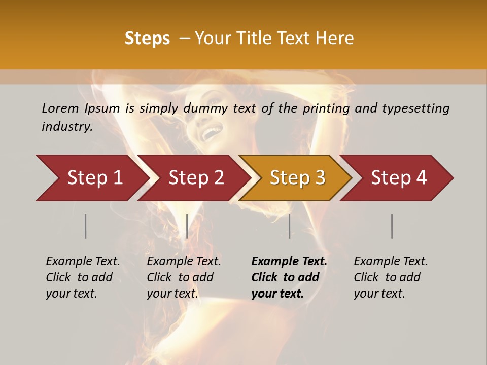 Black Glowing Activity PowerPoint Template