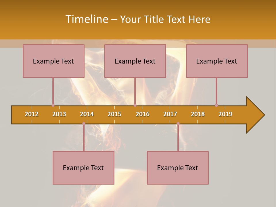 Black Glowing Activity PowerPoint Template