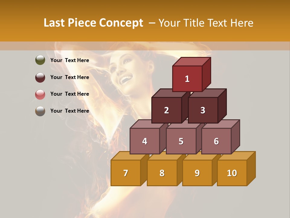 Black Glowing Activity PowerPoint Template