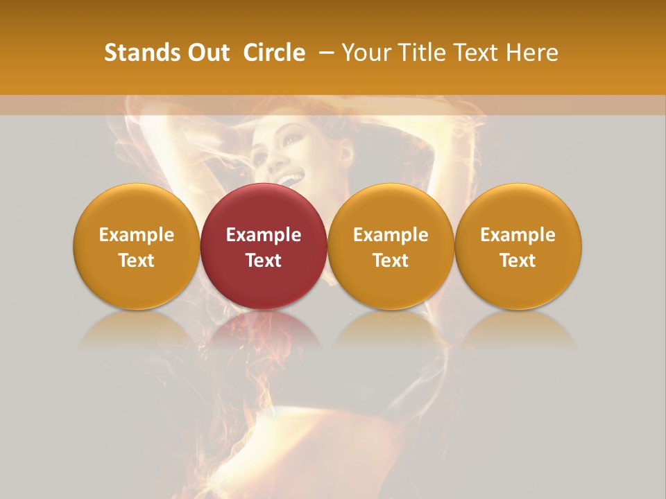 Black Glowing Activity PowerPoint Template