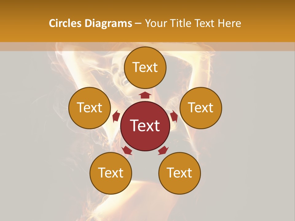 Black Glowing Activity PowerPoint Template