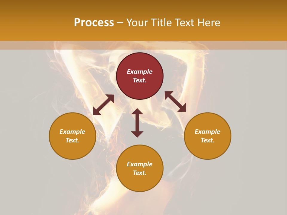 Black Glowing Activity PowerPoint Template