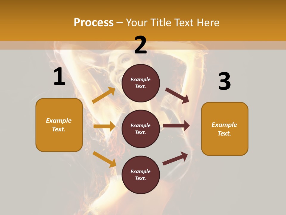 Black Glowing Activity PowerPoint Template
