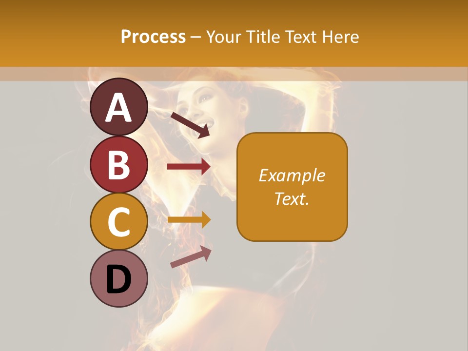 Black Glowing Activity PowerPoint Template