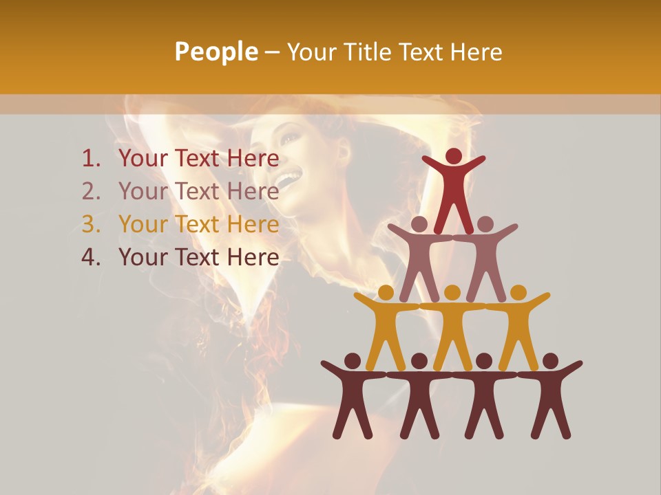 Black Glowing Activity PowerPoint Template