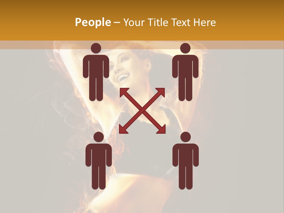 Black Glowing Activity PowerPoint Template