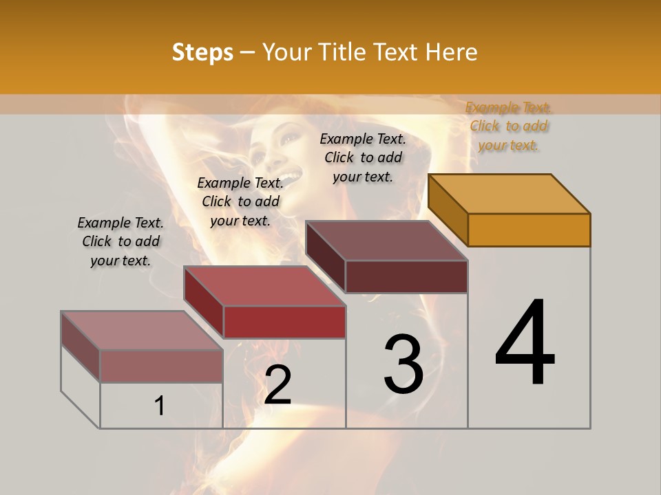 Black Glowing Activity PowerPoint Template