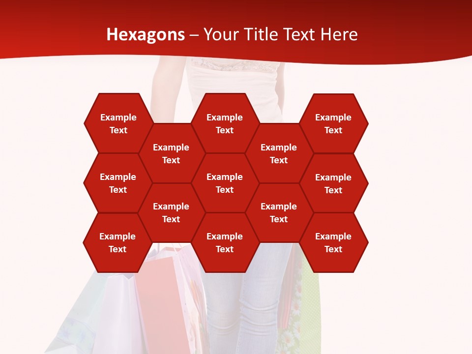 White Glad Shop PowerPoint Template