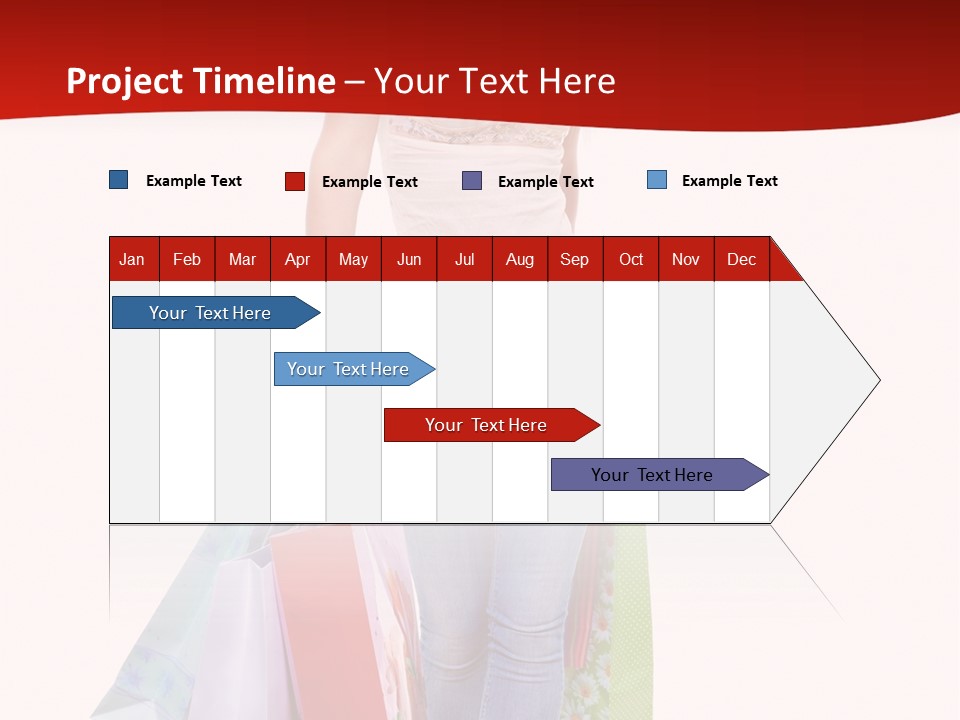 White Glad Shop PowerPoint Template