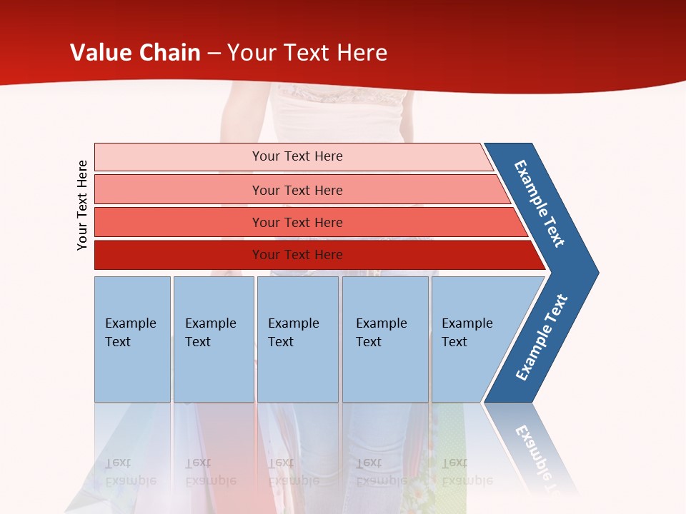 White Glad Shop PowerPoint Template