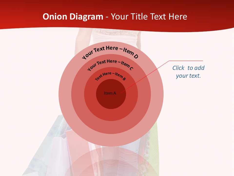 White Glad Shop PowerPoint Template