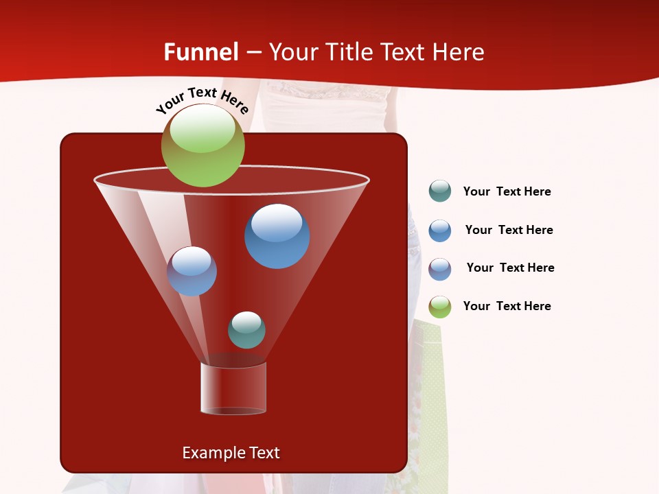 White Glad Shop PowerPoint Template