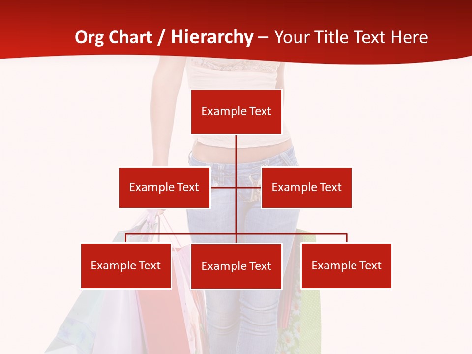 White Glad Shop PowerPoint Template