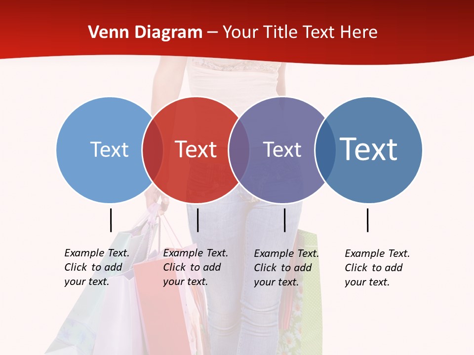 White Glad Shop PowerPoint Template