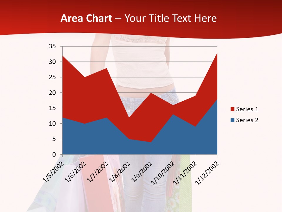 White Glad Shop PowerPoint Template