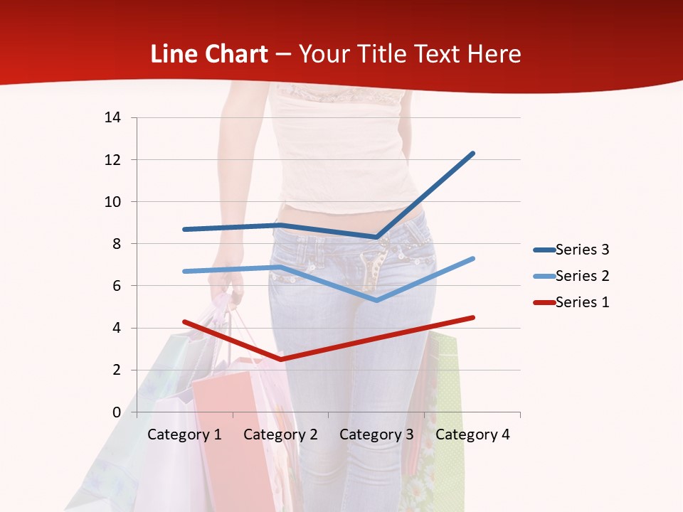 White Glad Shop PowerPoint Template