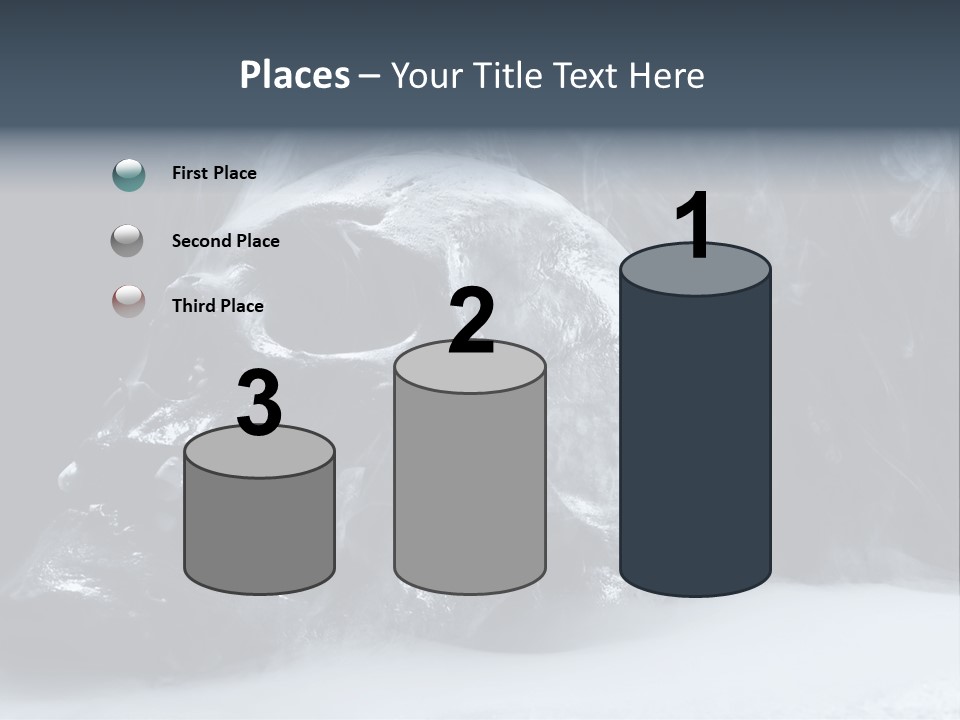 Human Halloween Smoky PowerPoint Template