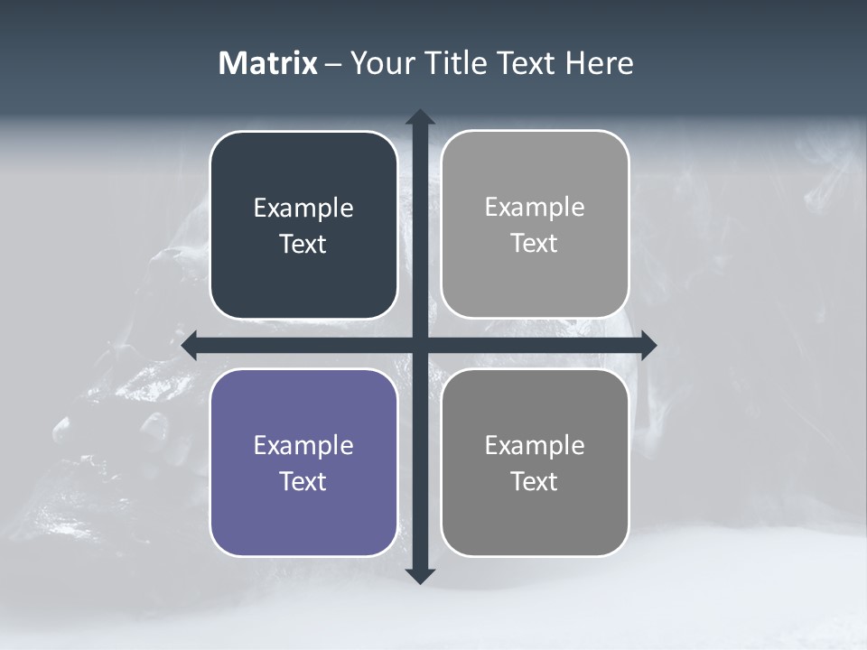 Human Halloween Smoky PowerPoint Template