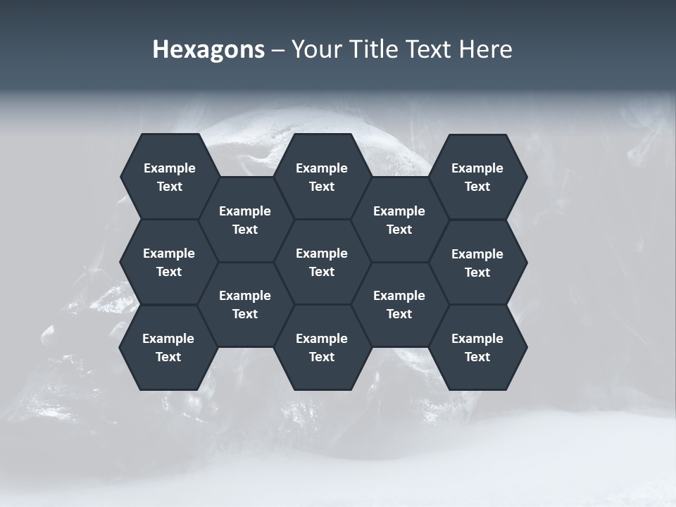 Human Halloween Smoky PowerPoint Template