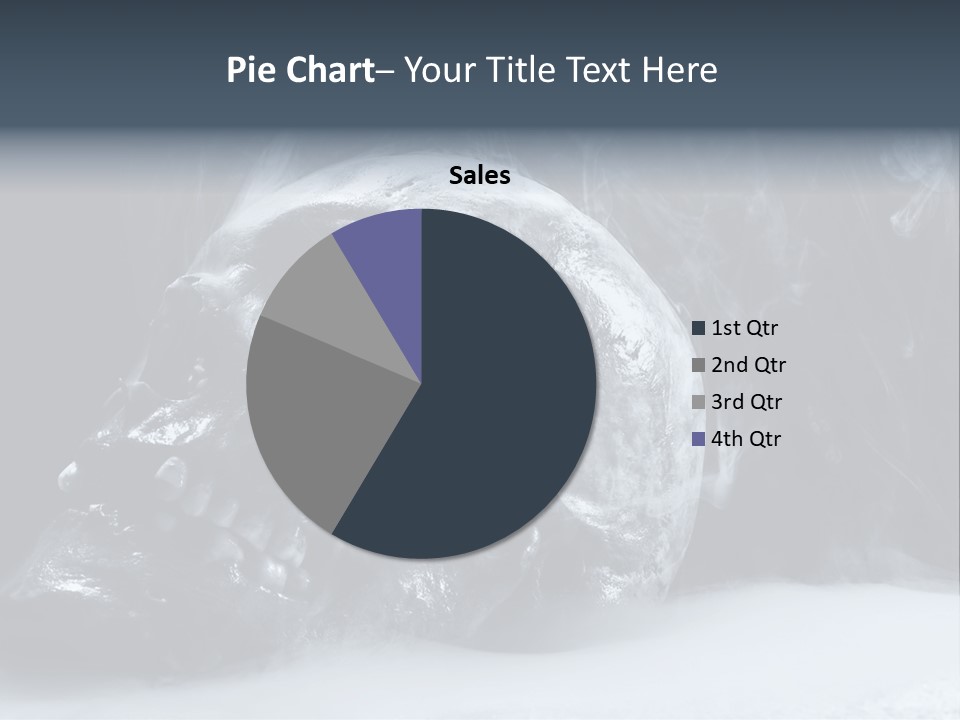 Human Halloween Smoky PowerPoint Template