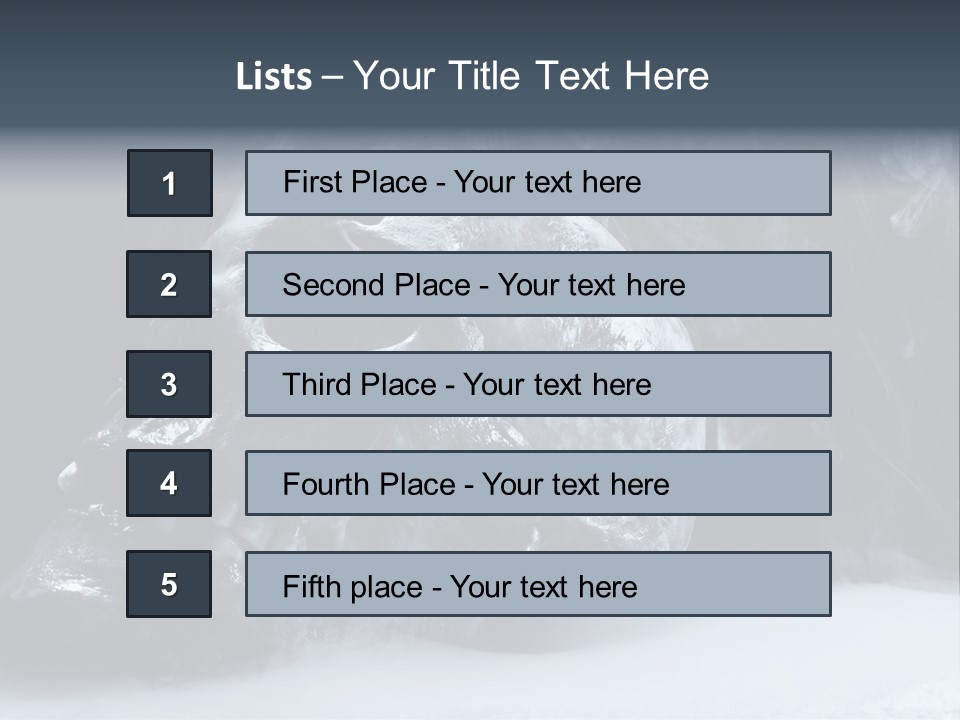 Human Halloween Smoky PowerPoint Template