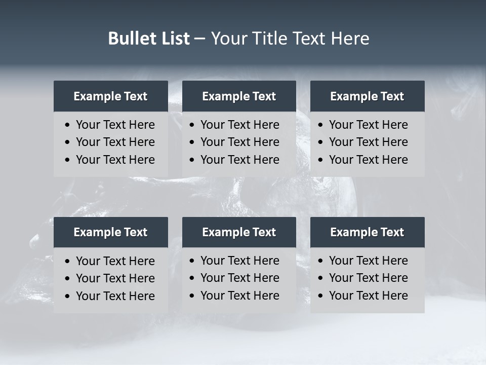 Human Halloween Smoky PowerPoint Template