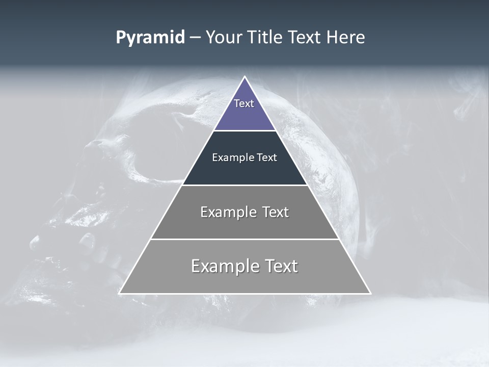 Human Halloween Smoky PowerPoint Template