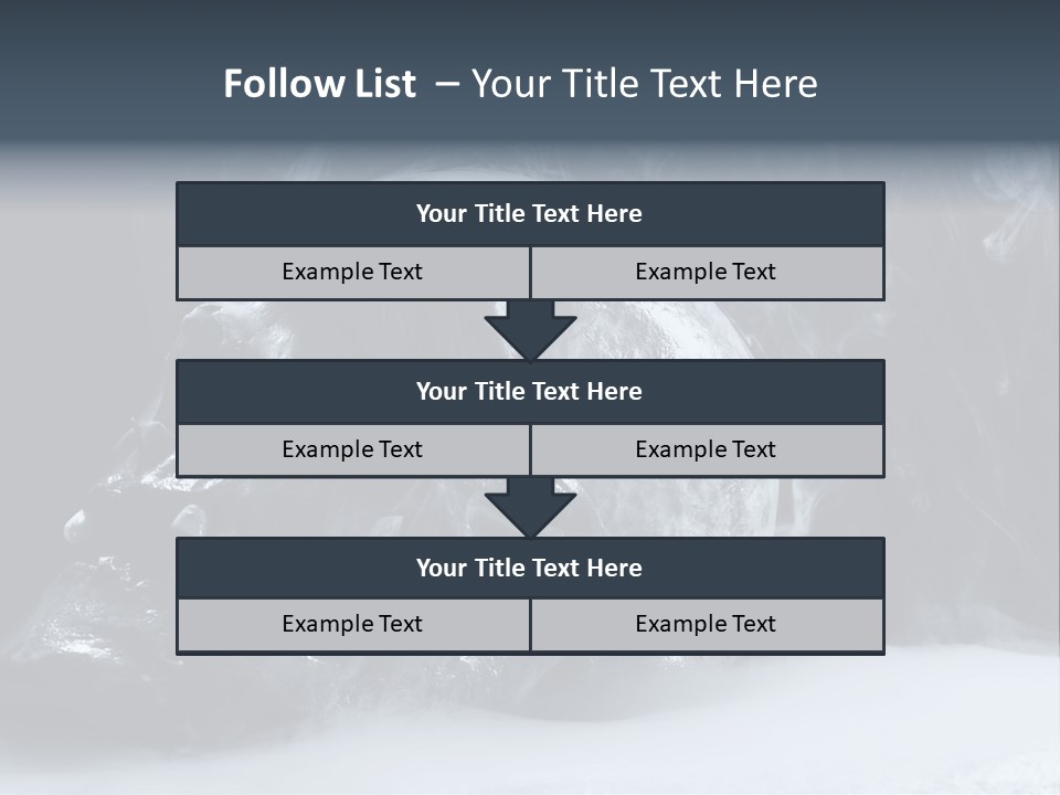 Human Halloween Smoky PowerPoint Template