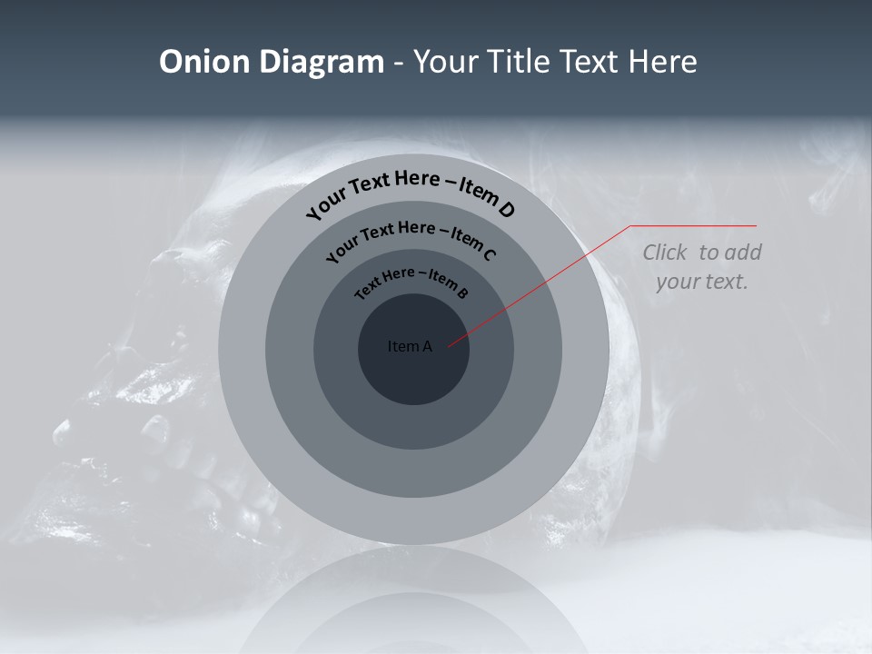 Human Halloween Smoky PowerPoint Template