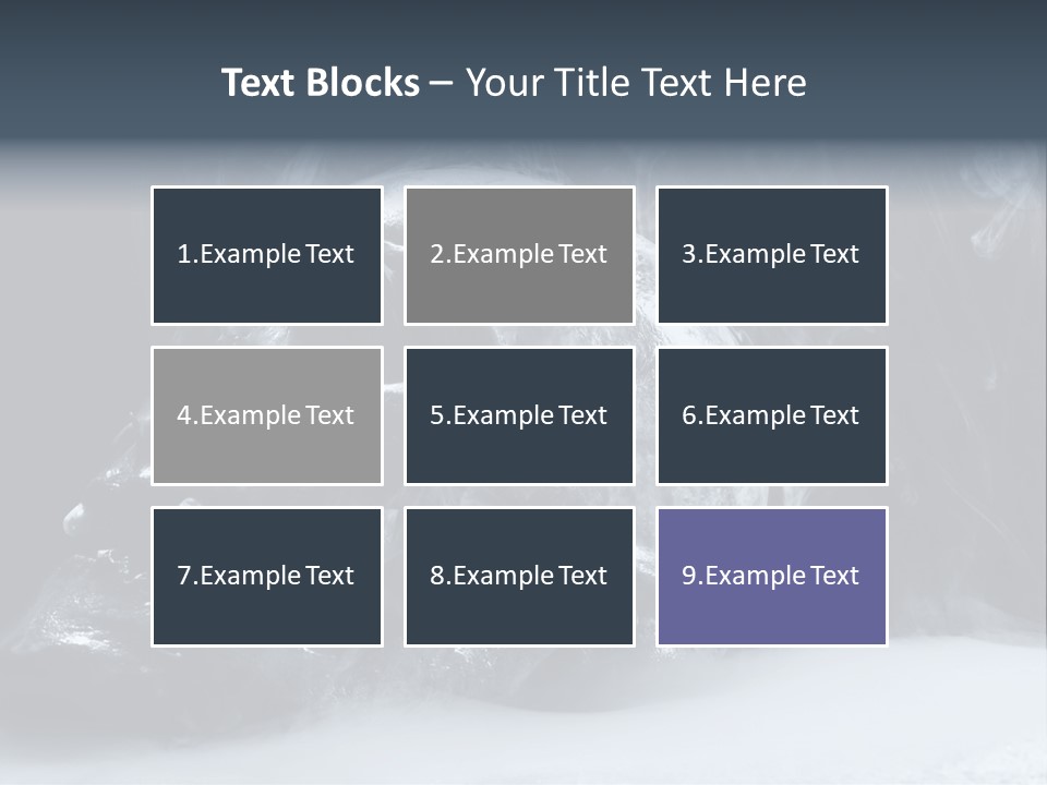 Human Halloween Smoky PowerPoint Template