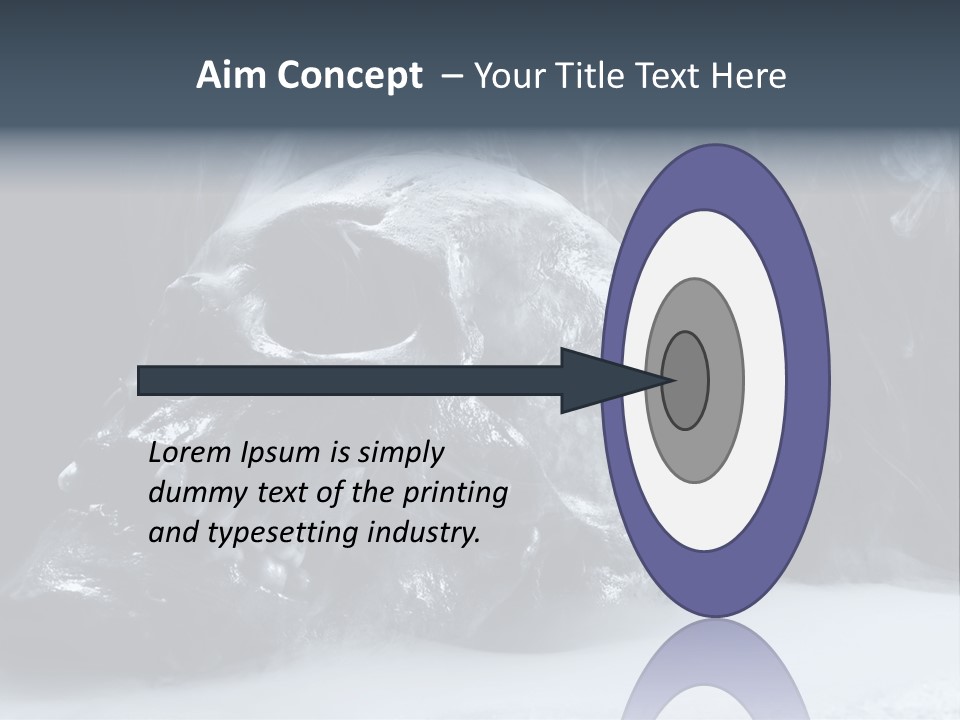 Human Halloween Smoky PowerPoint Template