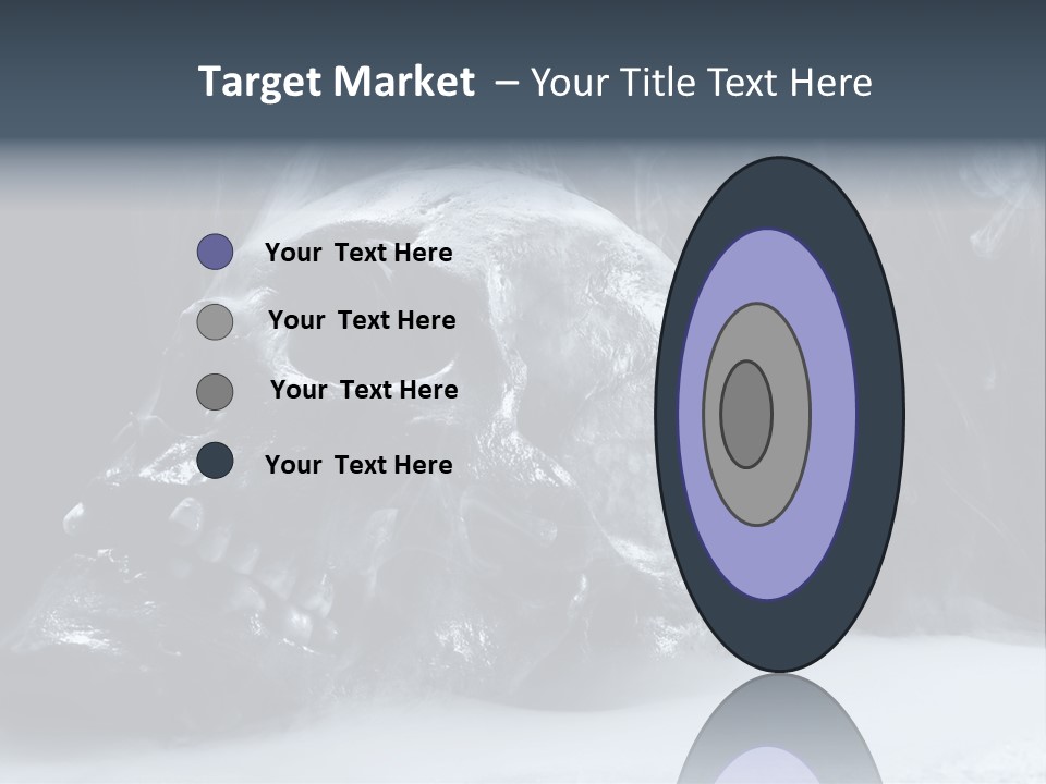 Human Halloween Smoky PowerPoint Template