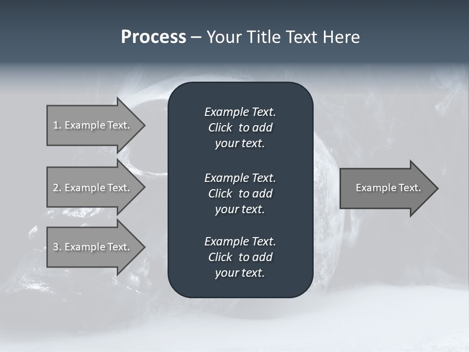 Human Halloween Smoky PowerPoint Template