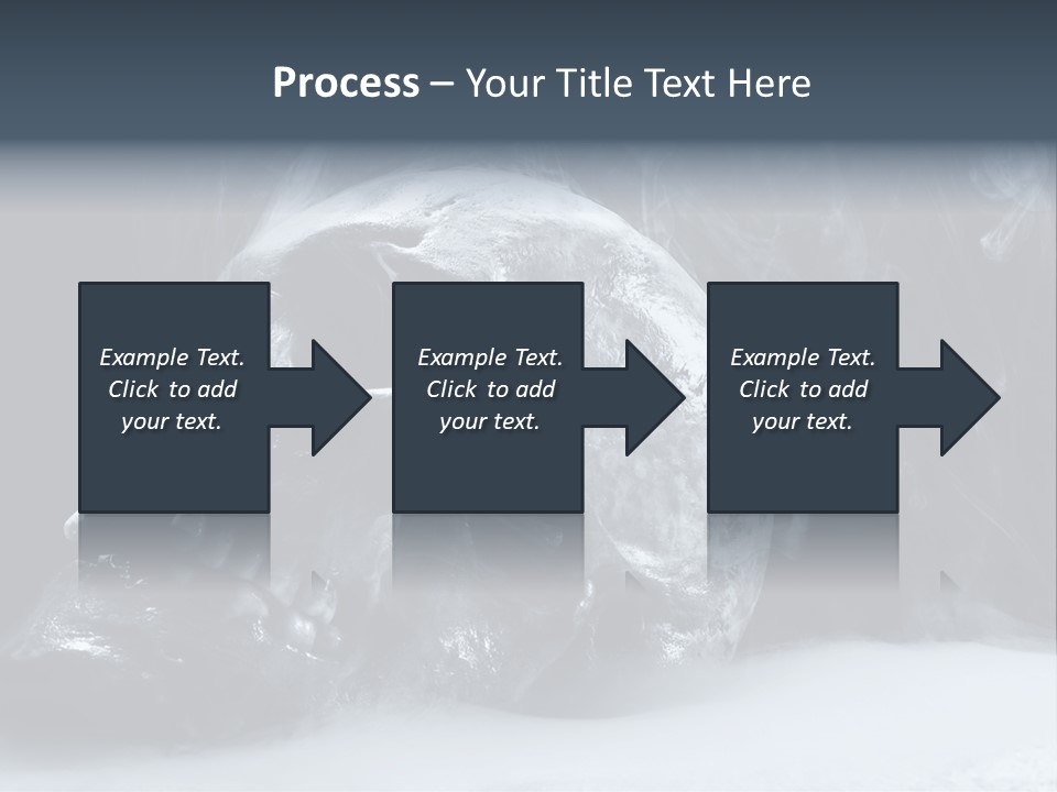 Human Halloween Smoky PowerPoint Template