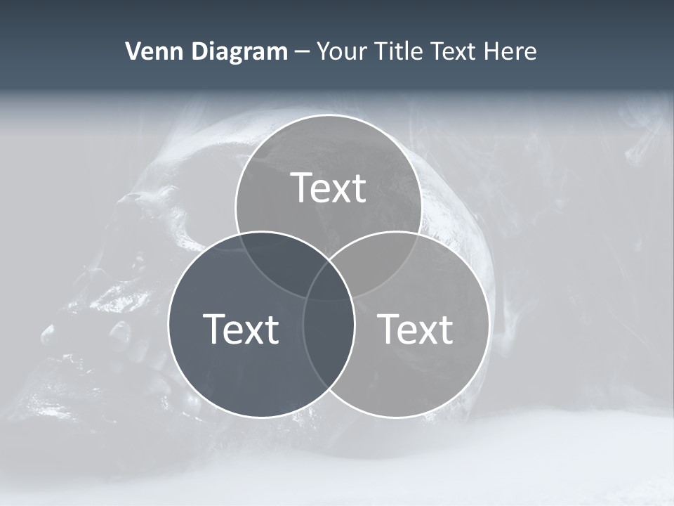 Human Halloween Smoky PowerPoint Template