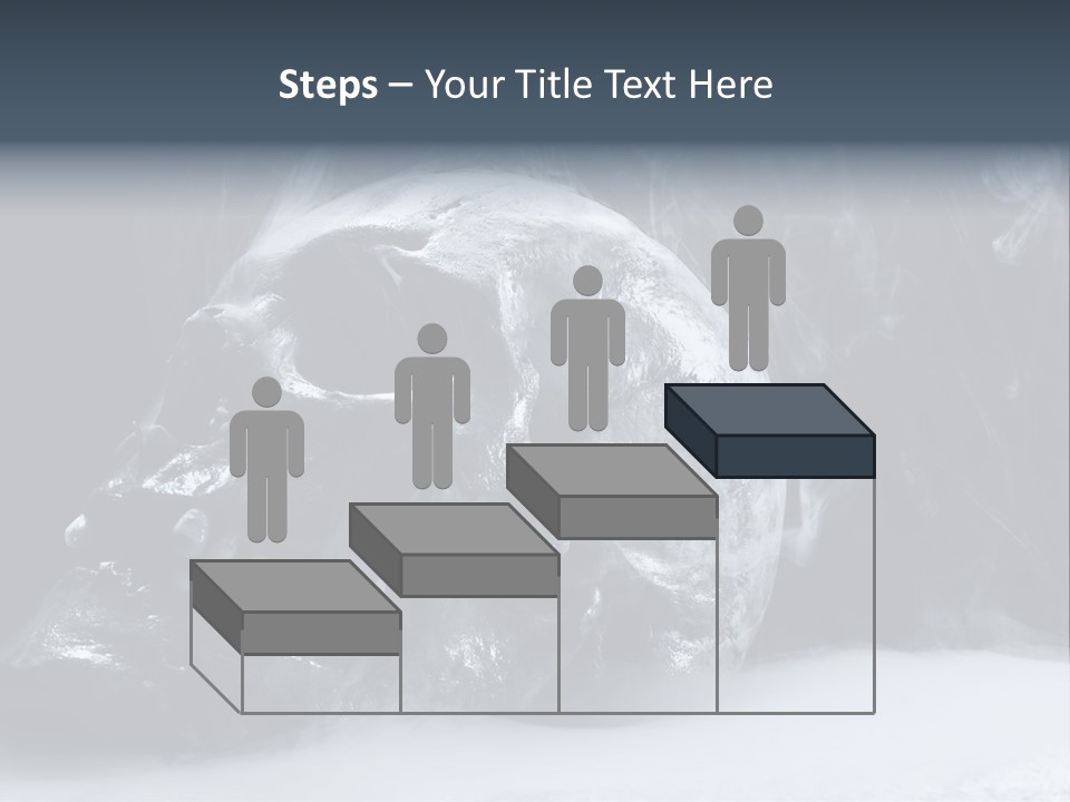 Human Halloween Smoky PowerPoint Template