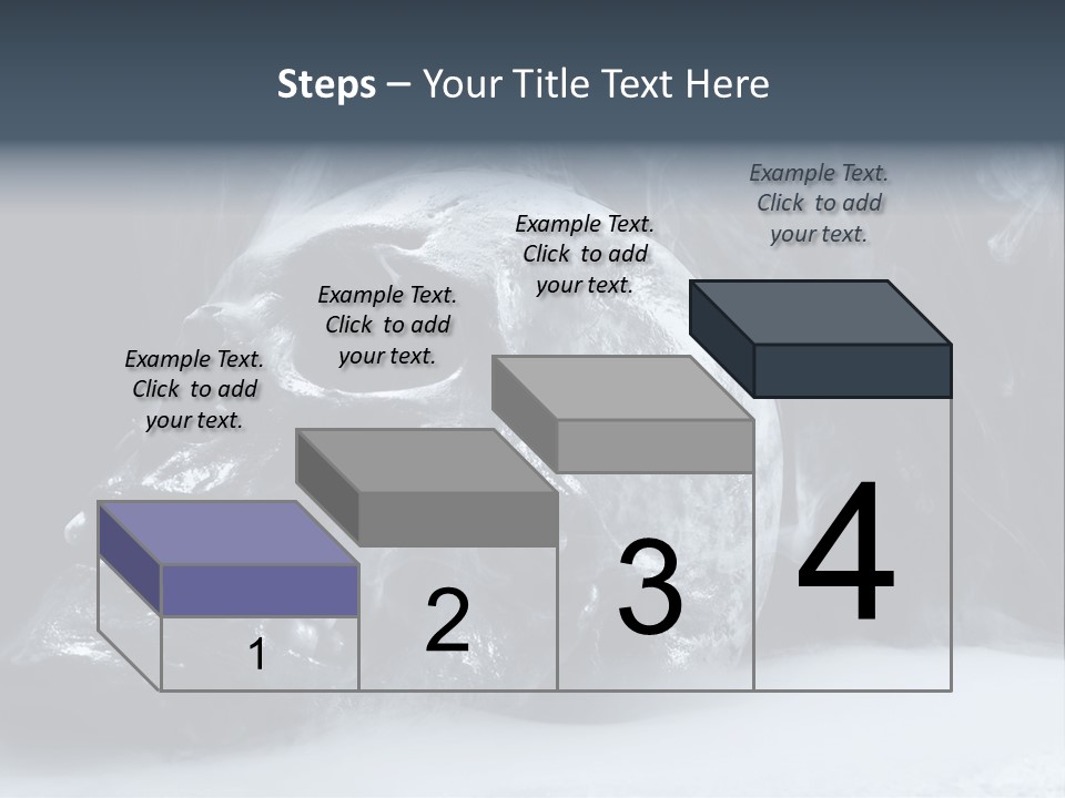 Human Halloween Smoky PowerPoint Template