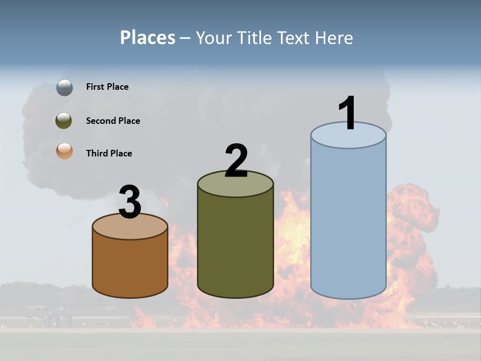 Accident Fire Inferno PowerPoint Template