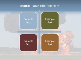 Accident Fire Inferno PowerPoint Template